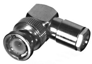RF Industries Conector Coaxial BNC Macho, Plata 