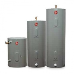 Rheem Calentador de Agua 89VP30, Eléctrico 220V, 114 Litros, Gris 
