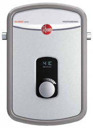 Rheem Calentador Instantáneo de Agua RTX3-13, Eléctrico, Blanco 