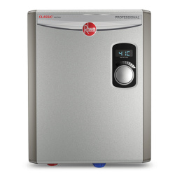 Rheem Calentador Instantáneo de Agua RTX3-18, Eléctrico, Gris 