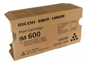Tóner Ricoh IM 600 Negro, 25.000 Páginas 