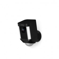 Ring Cámara de Seguridad IP Smart WiFi Box IR para Exteriores Spotlight Cam Battery, Inalámbrico, 1920x1080 Full HD, Día/Noche  