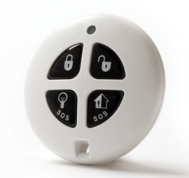 RISCO Botón de Pánico EL2714, Inalámbrico, Negro/Blanco 