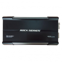 Rock Series Amplificador para Auto RKS UL2000.1, 1 Canal, 2000W, Negro 