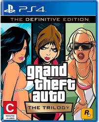 Grand Theft Auto The Trilogy The Definitive Edition, PlayStation 4 