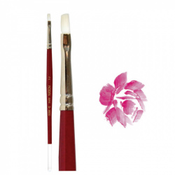 Rodin Pincel Plano S-9600, Sintético, #6, 1 Pieza 