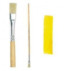 Rodin Pincel Plano S-800, Pelo de Cerda, #24, 1 Pieza, para Óleo 