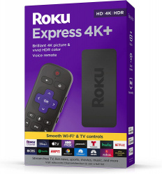 Roku Reproductor Multimedia Express 4K, 4K Ultra HD, Wi-Fi, HDMI, MicroUSB 