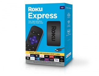Roku TV Box Express 3930R, Full HD, WiFi, HDMI 