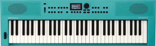 Roland Teclado Digital GO:KEYS 3, 61 Teclas, Bluetooth, MIDI, USB, Turquesa 