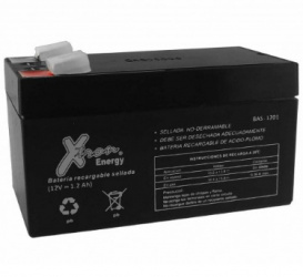 Romms Batería Sellada BAS-1201, VRLA, 15V, 1200mAh 