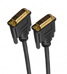 Romms Cable DVI-D Macho - DVI-D Macho, 3.60 Metros, Negro 