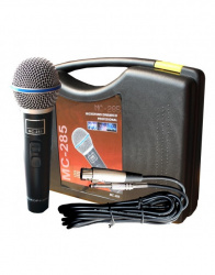 Romms Micrófono MC-285, Alámbrico, Negro 