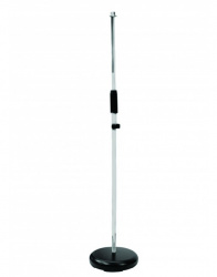 Romms Tripié MS-101, 160cm, Negro/Cromo, para Micrófono 