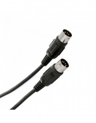 Romms Cable AUX Midi Macho - Midi Macho, 3 Metros, Negro 