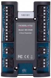 Rosslare Security Módulo Expansor MD-D02B, 2 Entradas, Negro 