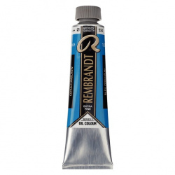 Royal Talens Pintura Óleo para Arte Rembrandt, 40ml, Azul Ceruleo, No. 534 