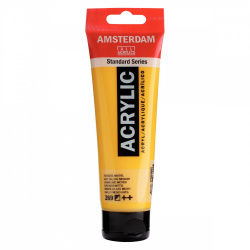 Royal Talens Pintura Acrílica para Arte Amsterdam, 120ml, Amarillo Azo Medio No. 269 