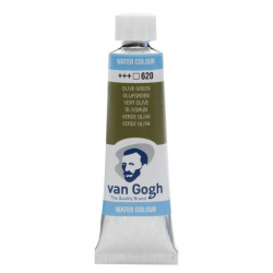 Royal Talens Pintura Acuarela para Arte Van Gogh, 10ml, Verde Oliva No. 620 