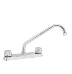 Rugo Llave Mezcladora para Cocina 8-I, 8”, 0.25 kg/cm², Cromo 