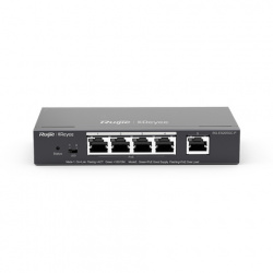 Switch Ruijie Gigabit Ethernet RG-ES205GC-P, 5 Puertos 10/100/1000Mbps (4x PoE), 10 Gbit/s, 2.000 Entradas - Administrable 