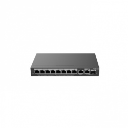 Switch Ruijie Gigabit Ethernet RG-ES210GS-P, 8 Puertos PoE 10/100/1000Mbps, 20 Gbit/s, 4000 Entradas - Administrable 