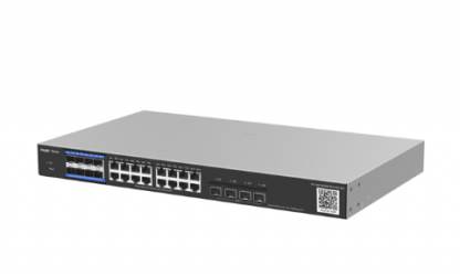 Switch Ruijie RG-NBF5200M-8FS16GT4XS, 16 Puertos 10G Ethernet 100/1000/10000, 4 Puertos SFP+, 216 Gbit/s, 16000 Entradas, No Administrado  