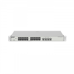 Switch Ruijie RG-NBS5200-24GT4XS-P-V2, 24 Puertos Gigabit Ethernet 10/100/1000 24 x PoE 370W, 128 Gbit/s, 16000 Entradas, Administrado 