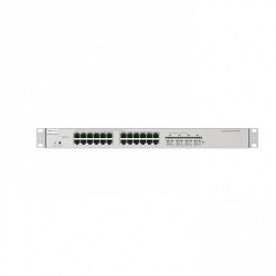Switch Ruijie Gigabit Ethernet RG-NBS5200-24GT4XS-P, 24 Puertos PoE 10/100/1000Mbps + 4 Puertos SFP+, 370W,  128 Gbit/s, 16.000 Entradas - Administrable 