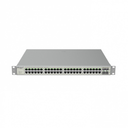Switch Ruijie Gigabit Ethernet RG-NBS5200-48GT4XS-UP, 48 Puertos PoE+ 10/100/1000Mbps + 4 Puertos SFP+, 340W, 176 Gbit/s, 16.000 Entradas - Administrable 