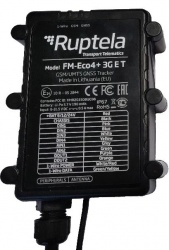 Ruptela Rastreador GPS para Automóvil ECO4+ 3G E T, Negro 