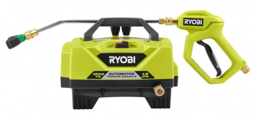 Ryobi Hidrolavadora RY14AM12, 1200psi, 6.8 L/min, 1500W 
