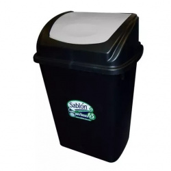 Sablon Cesto para Basura 8154GR, 12.5L  
