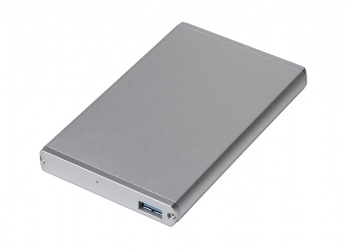 Sabrent Gabinete de Disco Duro 2.5'', SATA II, USB 3.0, Plata 
