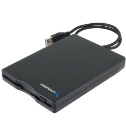 Sabrent Lector de Memoria FL-UDRV, Floppy, USB 2.0, 1Mbit/s, Negro 
