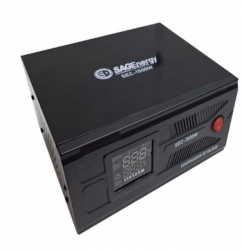 Regulador SAGLite SEC-1500W, 1.5kW, 2kVA, Entrada 80 - 150V, Salida 120V, 1 Salida 