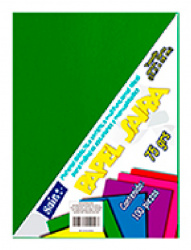Sajor Papel Cortado, 75g/m², 100 Hojas de Tamaño Carta, Verde 
