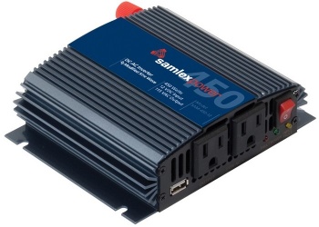 Samlex Inversor de Corriente SAM-450-12, 450W, Entrada 12V, Salida 115V 