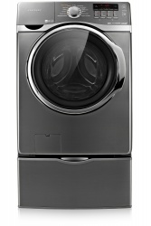 Samsung Lavadora de Carga Frontal WF431ABP, 17kg, 13 Programas de Lavado, Plata 