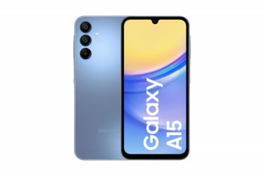 Samsung Galaxy A15 6.5” Dual SIM, 128GB, 6GB RAM, Azul Claro 