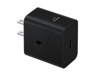 Samsung Cargador de Pared EPTA845XBEGCA, 45W, 5V, 1 x USB-C, ― incluye Cable USB C 