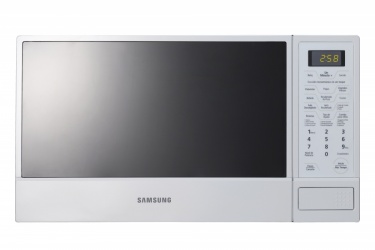 Samsung Horno de Microondas AMW8113W, 1.1 Pies Cúbicos, 1100W, Blanco 