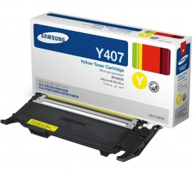 Tóner Samsung Y407 Amarillo, 1000 Páginas 