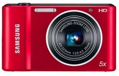 Cámara Digital Samsung ST66, 16.1MP, Zoom óptico 5x, Rojo 