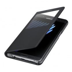 Samsung Funda S View Standing para Galaxy Note 7, Negro 