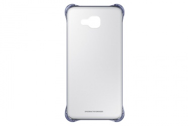 Samsung Funda Clear Cover para Galaxy A7, Negro/Transparente 