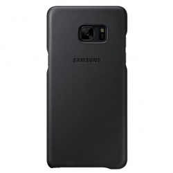 Samsung Funda Leather Cover para Galaxy Note 7, Negro 