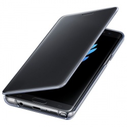 Samsung Funda S-View Cover para Galaxy Note 7, Negro 