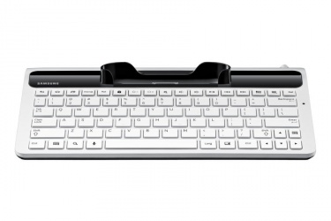 Teclado Samsung Dock de para Tablet EKD-K11LWE, Alámbrico, 1.2 Metros, Blanco (Inglés) 