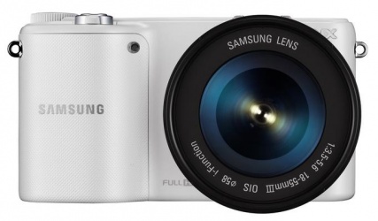 Cámara Digital Samsung Cámara de Lente Intercambiable NX2000, 20.3MP, Blanco 